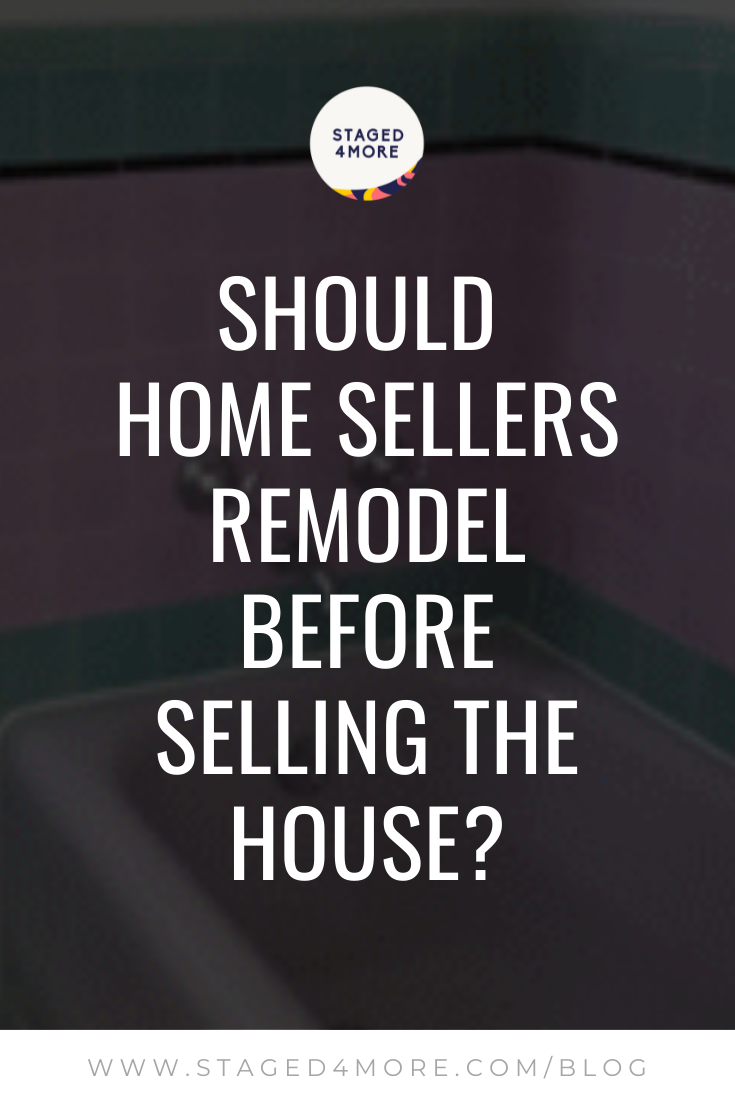 Should Home Sellers Remodel Before Selling Their Houses?